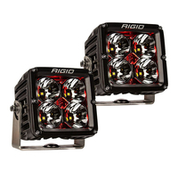 32203     RIGID Industries Radiance Pod XL - Black Case w/Red Backlight - Pair     78655