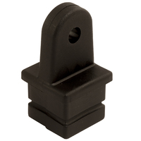 273580-1     Sea-Dog Nylon Square Tube Top Insert - Black - 1"     78883