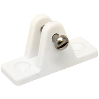 273231-1     Sea-Dog Nylon Angled Deck Hinge - White     78898