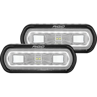 53120     RIGID Industries SR-L Series Surface Mount Spreader Light - Black Housing - White Halo     79968