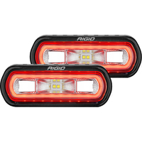 53122     RIGID Industries SR-L Series Surface Mount Spreader Light - Black Housing - Red Halo     79971