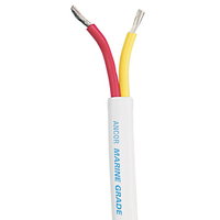 124302     Ancor Safety Duplex Cable - 12/2 AWG - Red/Yellow - Flat - 25'     80179