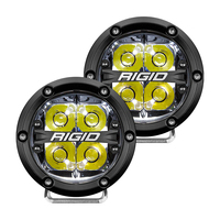 36113     RIGID Industries 360-Series 4" LED Off-Road Spot Beam w/White Backlight - Black Housing     80278