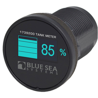 1739200     Blue Sea 1739200 Mini OLED Tank Meter - Blue     80386