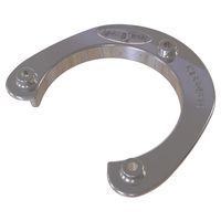 C1334314     Mate Series Stainless Steel Rod &amp; Cup Holder Backing Plate f/Round Rod/Cup Only f/3-3/4" Holes     80727