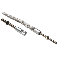 20-61     C. Sherman Johnson Splice Eye w/Threded Stud: 1/4"-28 x 2-1/2" LH w/Splice Eye     80947