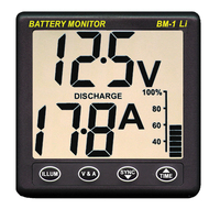 BM-1 LI     Clipper BM-1 LI Battery Monitor f/12V Lithium     81207