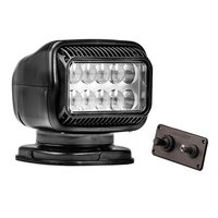 20214GT     Golight Radioray GT Series Permanent Mount - Black LED - Hard Wired Dash Mount Remote     81247