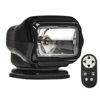 3051ST     Golight Stryker ST Series Permanent Mount Black Halogen w/Wireless Handheld Remote     81348