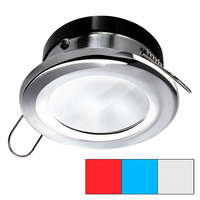 A1120Z-11HAE     i2Systems Apeiron A1120 Spring Mount Light - Round - Red, Cool White &amp; Blue - Polished Chrome     81380