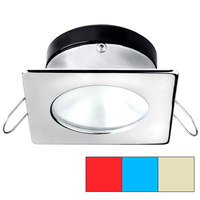 A1120Z-12HCE     i2Systems Apeiron A1120 Spring Mount Light - Square/Round - Red, Warm White &amp; Blue - Polished Chrome     81402