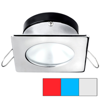 A1120Z-12HAE     i2Systems Apeiron A1120 Spring Mount Light - Square/Round - Red, Cool White &amp; Blue - Polished Chrome     81404