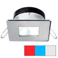 A1120Z-44HAE     i2Systems Apeiron A1120 Spring Mount Light - Square/Square - Red, Cool White &amp; Blue - Brushed Nickel     81412