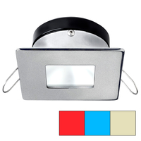 A1120Z-44HCE     i2Systems Apeiron A1120 Spring Mount Light - Square/Square - Red, Warm White &amp; Blue - Brushed Nickel     81413