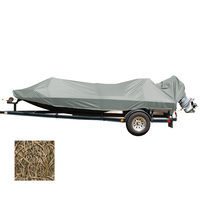 77818C-SG     Carver Performance Poly-Guard Styled-to-Fit Boat Cover f/18.5' Jon Style Bass Boats - Shadow Grass     81959