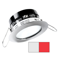 A503-11AAG-H     i2Systems Apeiron A503 3W Spring Mount Light - Cool White &amp; Red - Polished Chrome Finish     82100