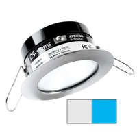 A503-11AAG-E     i2Systems Apeiron A503 3W Spring Mount Light - Cool White &amp; Blue - Polished Chrome Finish     82101