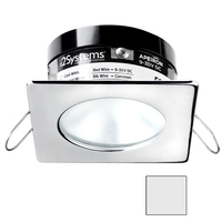 A503-12AAG     i2Systems Apeiron A503 3W Spring Mount Light - Square/Round - Cool White - Polished Chrome Finish     82102