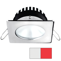 A506-12AAG-H     i2Systems Apeiron A506 6W Spring Mount Light - Square/Round - Cool White &amp; Red - Polished Chrome Finish     82171