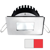 A506-14AAG-H     i2Systems Apeiron PRO A506 6W Spring Mount Light - Square/Square - Cool White &amp; Red - Polished Chrome Finish     82176