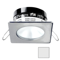 A503-42AAG     i2Systems Apeiron PRO A503 - 3W Spring Mount Light - Square/Round - Cool White - Brushed Nickel Finish     82213