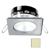 A503-42CBBR     i2Systems Apeiron PRO A503 - 3W Spring Mount Light - Square/Round - Warm White - Brushed Nickel Finish     82215