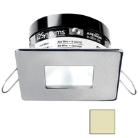 A503-44CBBR     i2Systems Apeiron PRO A503 - 3W Spring Mount Light - Square/Square - Warm White - Brushed Nickel Finish     82220