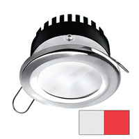 A506-41AAG-H     i2Systems Apeiron PRO A506 - 6W Spring Mount Light - Round - Cool White &amp; Red - Brushed Nickel Finish     82226