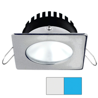 A506-42AAG-E     i2Systems Apeiron PRO A506 - 6W Spring Mount Light - Square/Round - Cool White &amp; Blue - Brushed Nickel Finish     82232