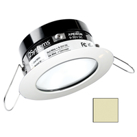 A503-31CBBR     i2Systems Apeiron PRO A503 - 3W Spring Mount Light - Round - Warm White - White Finish     82240