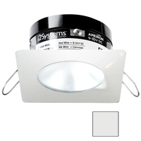 A503-32AAG     i2Systems Apeiron PRO A503 - 3W Spring Mount Light - Square/Round - Cool White - White Finish     82243