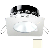 A503-32BBD     i2Systems Apeiron PRO A503 - 3W Spring Mount Light - Square/Round - Neutral White - White Finish     82244