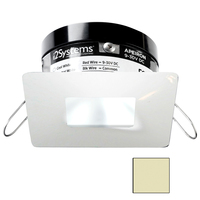 A503-34CBBR     i2Systems Apeiron PRO A503 - 3W Spring Mount Light - Square/Square - Warm White - White Finish     82250