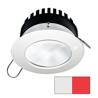 A506-31AAG-H     i2Systems Apeiron PRO A506 - 6W Spring Mount Light - Round - Cool White &amp; Red - White Finish     82256