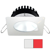 A506-32AAG-H     i2Systems Apeiron PRO A506 - 6W Spring Mount Light - Square/Round - Cool White &amp; Red - White Finish     82261