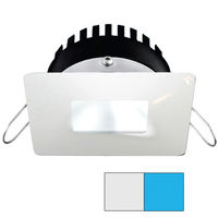 A506-34AAG-E     i2Systems Apeiron PRO A506 - 6W Spring Mount Light - Square/Square - Cool White &amp; Blue - White Finish     82267