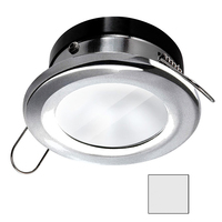 A1110Z-41AAH     i2Systems Apeiron A1110Z - 4.5W Spring Mount Light - Round - Cool White - Brushed Nickel Finish     82288