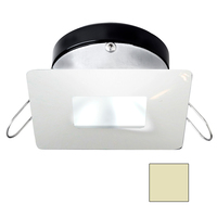 A1110Z-34CAB     i2Systems Apeiron A1110Z - 4.5W Spring Mount Light - Square/Square - Warm White - White Finish     82302