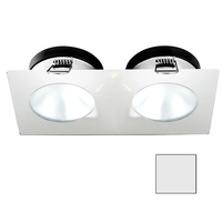 A1110Z-35AAH     i2Systems Apeiron A1110Z - 4.5W Spring Mount Light - Double Round - Cool White - White Finish     82303