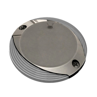 101627     Lumitec Scallop Pathway Light - Spectrum RGBW - Stainless Steel Housing     82363