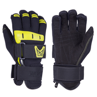 86205013     HO Sports Wakeboard Men's World Cup Gloves - Black/Yellow - Small