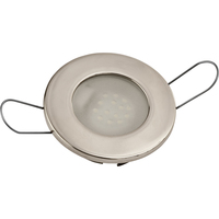 404232-3     Sea-Dog LED Overhead Light - Brushed Finish - 60 Lumens - Frosted Lens - Stamped 304 Stainless Steel     82979