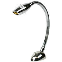 404541-1     Sea-Dog Deluxe High Power LED Reading Light Flexible w/Switch - Cast 316 Stainless Steel/Chromed Cast Aluminum     83004