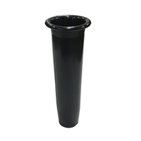 88152-9     Tigress Lipped Insert f/10" Flared Rod Holder - Black     83582