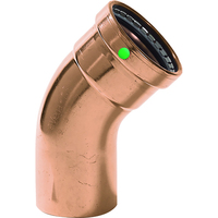 20668     Viega ProPress - 2-1/2" - 45&deg; Copper Elbow - Street/Press Connection - Smart Connect Technology     83784