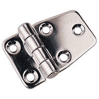 201510     Sea-Dog Stainless Steel Short Side Door Hinge - Stamped #8 Screws Individual Bulk Packaging     84159