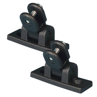 7782B     Carver Deck Hinge Nylon Pair - Black     84166