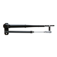 33032A     Marinco Wiper Arm, Deluxe Black Stainless Steel Pantographic - 12"-17" Adjustable     85106