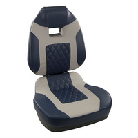 1041419     Springfield Fish Pro II High Back Folding Seat - Blue/Grey     85950