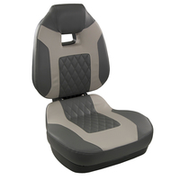 1041483     Springfield Fish Pro II High Back Folding Seat - Charcoal/Grey     85951